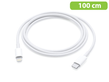 USB C naar lightning (8 pins) adaptor (100 cm)